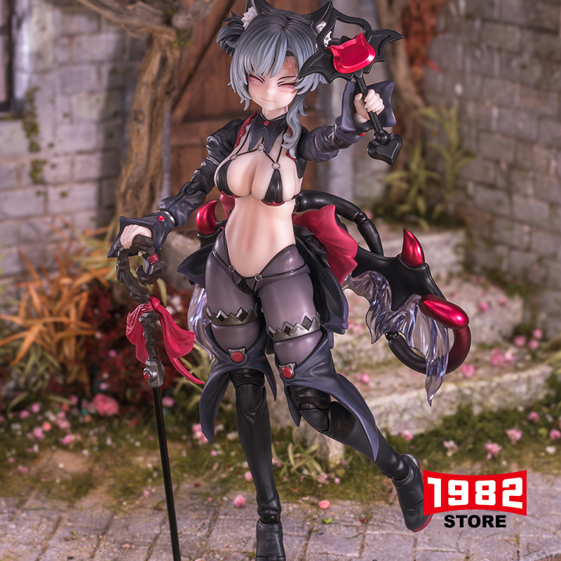 Pro-order Dimensional Concretion Apprentice Witch Hoshikawa Neko 1/12 PVC Articulated Figure | Painted Model | Anime Merchandise | Collectible Art Action Figure