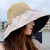 Gioiacombo&trade; Cappello estivo da sole con fiocco cavo