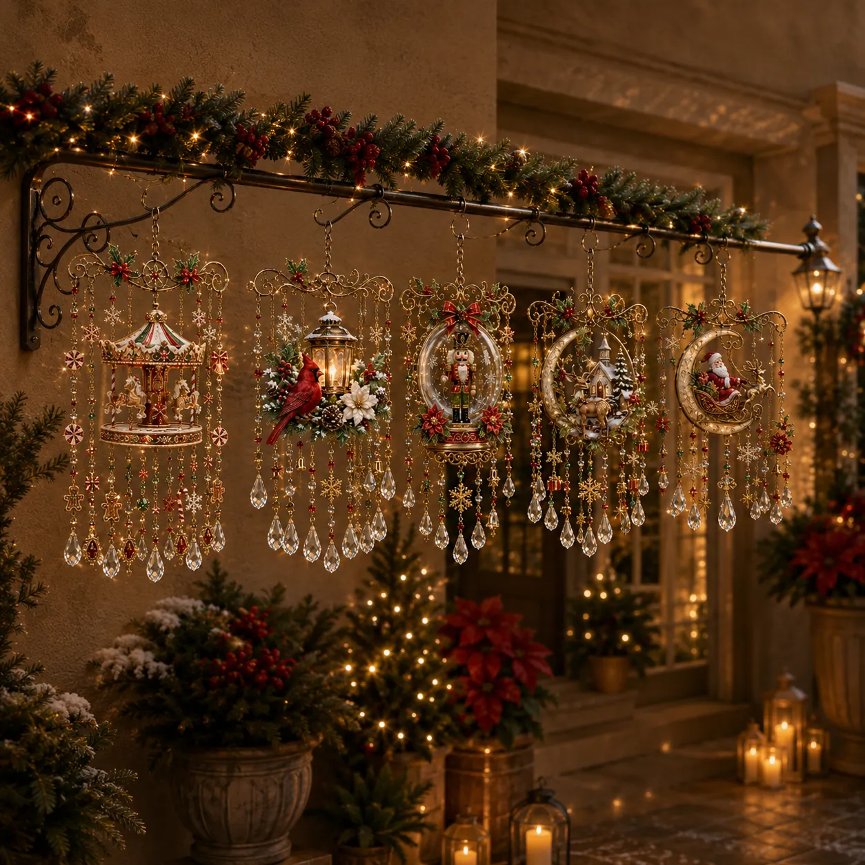 Christmas wind chime product features
