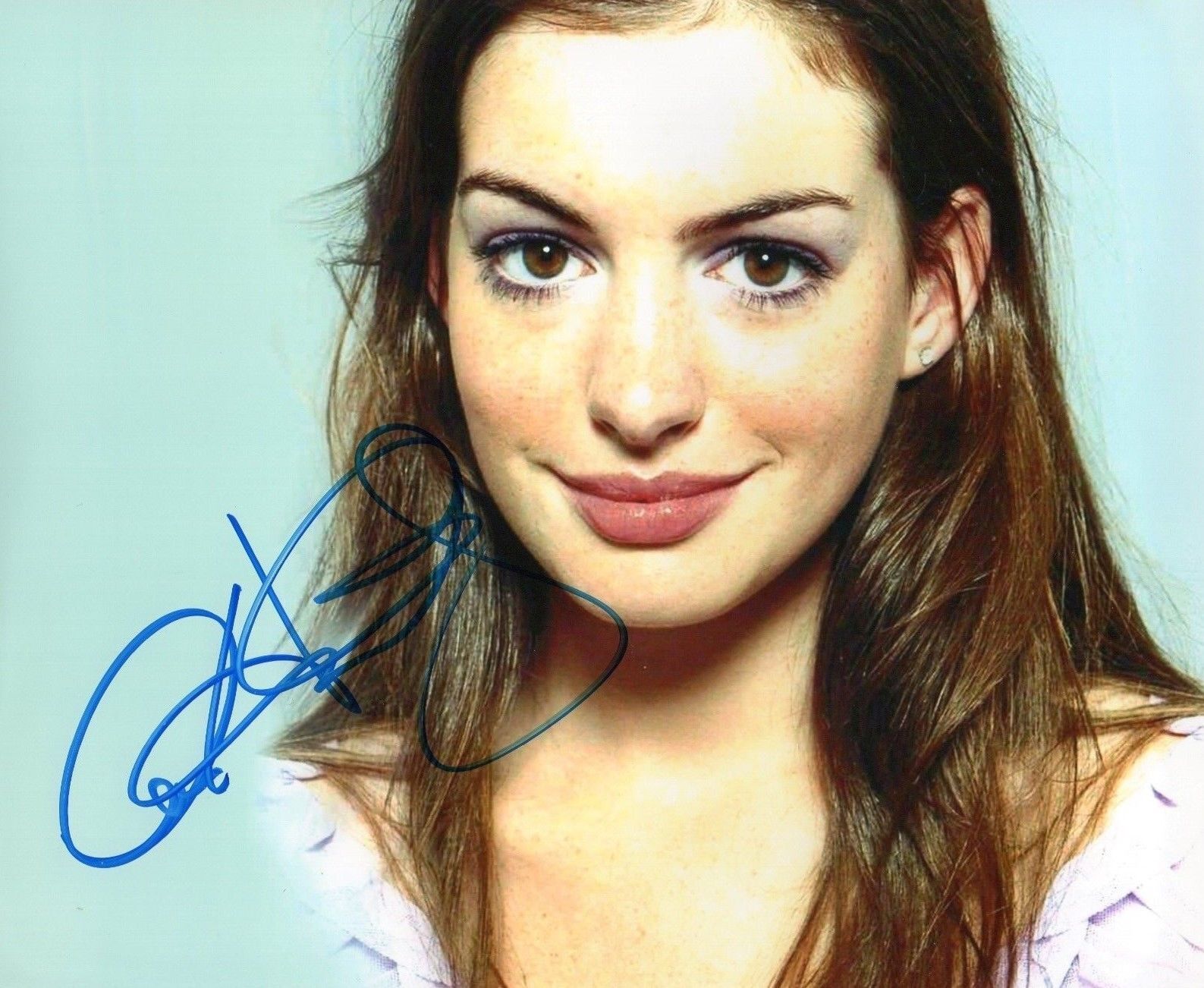 ANNE HATHAWAY AUTOGRAPHED SIGNED A4 PP POSTER Photo Poster painting PRINT 20