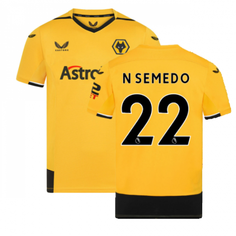 Wolves FC Nélson Semedo 22 Home Trikot 2022-2023