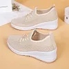 Gioiacombo&trade; Nuove scarpe casual traspiranti con zeppa da donna