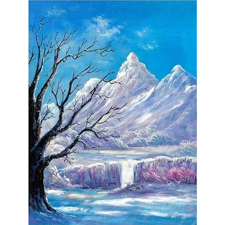 Wonderful Tree  Full Round Diamond Painting 25*30CM