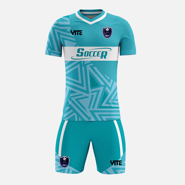YITE | YTZQ149-White  And Green Soccer Uniforms
