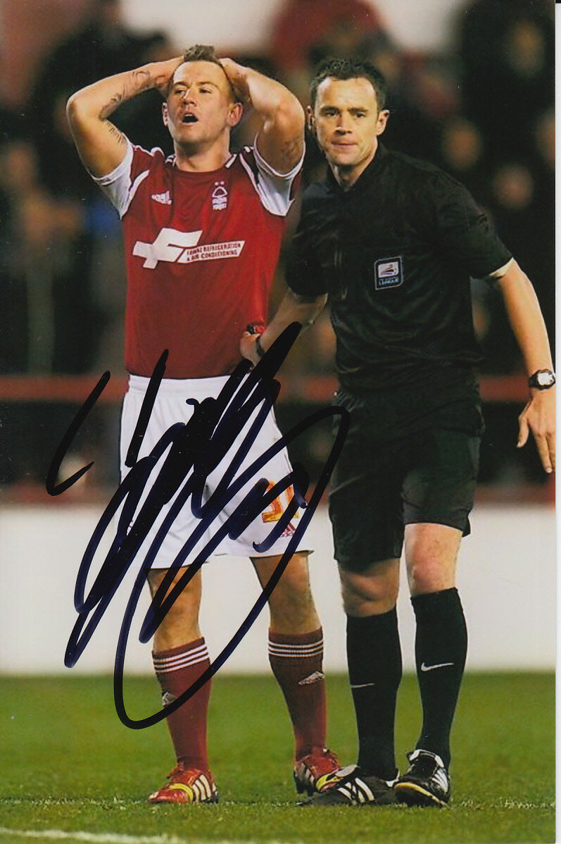 NOTTINGHAM FOREST HAND SIGNED SIMON COX 6X4 Photo Poster painting.