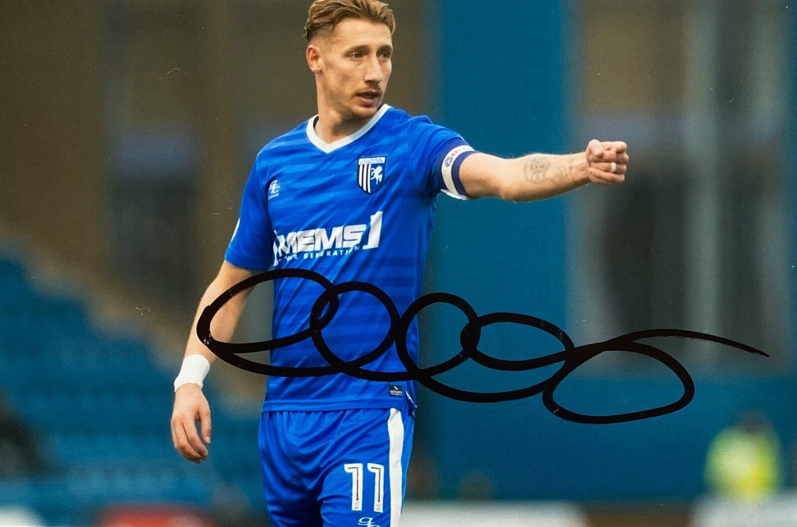 Lee Martin Genuine Hand Signed 6X4 Photo Poster painting - Gillingham