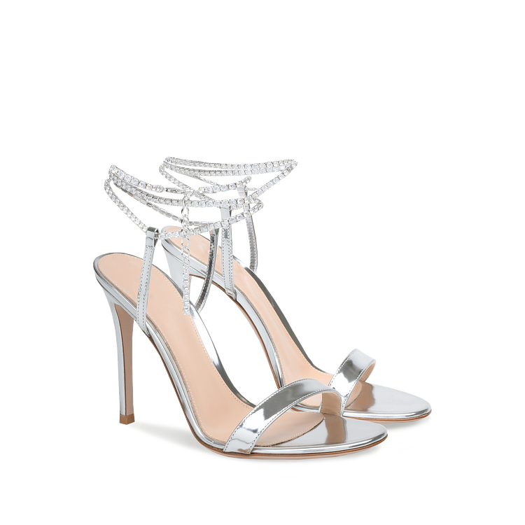 Women Shoes Png Transparent Images - Silver Heels For Prom,Heels