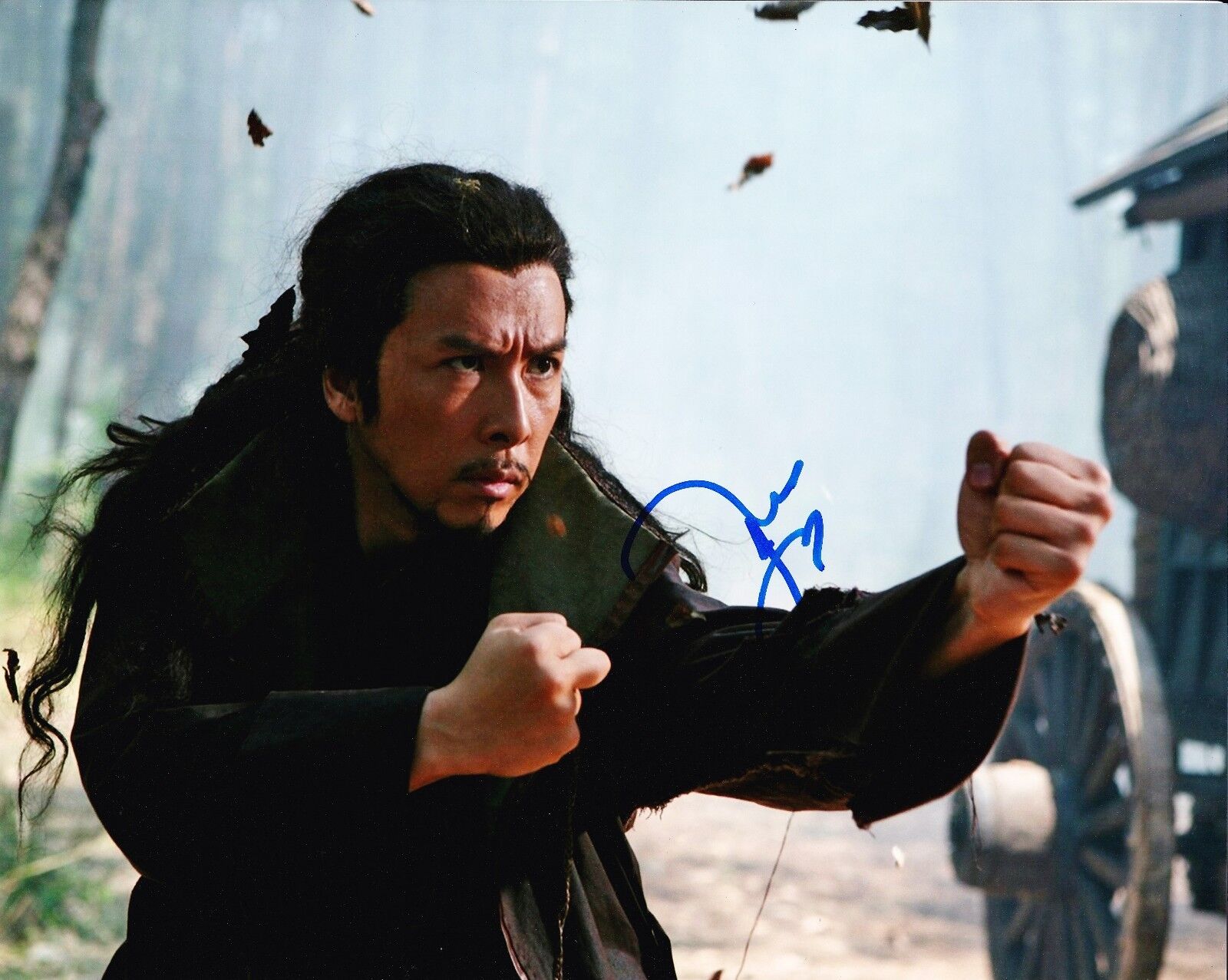 Donnie Yen Signed 10X8 Photo Poster painting 14 Blades AFTAL COA (7519)