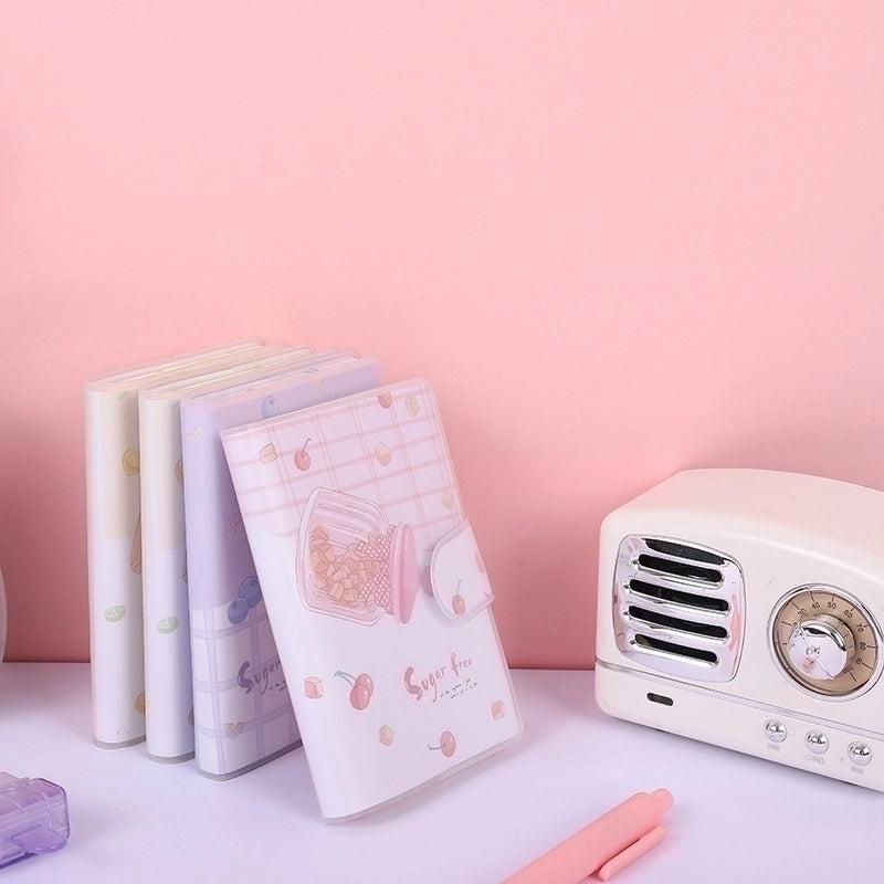 Cute Cartoon Mini Portable Pockets A7 Buckle Notebook