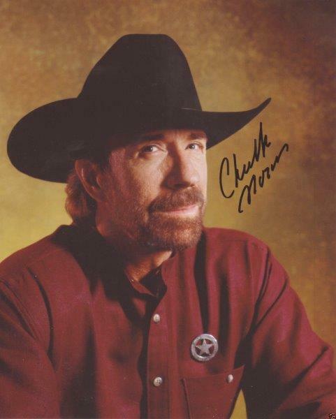 REPRINT - CHUCK NORRIS Walker Texas Ranger Autographed Signed 8 x 10 Photo Poster painting