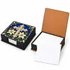 PU 5D Pearl Diamond Painting Kit Note Box DIY Diamond Art Notepad Box with 160 Sheets of Paper (Cross)