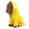 Clothes For Dogs Dog Raincoat Reflective Strip Pet Dog Clothes Raincoat For Small Medium Puppy Dog 3 Color 100% Waterproof