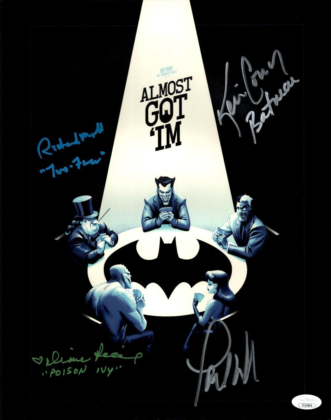 KEVIN CONROY X4 Cast Signed 11x14 Photo Poster painting BATMAN ANIMATED SERIES Autograph JSA COA