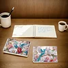 2 Pack Dove Bluebird DIY Diamond Art Spiral Notebook Kit 80 Pages No Lines
