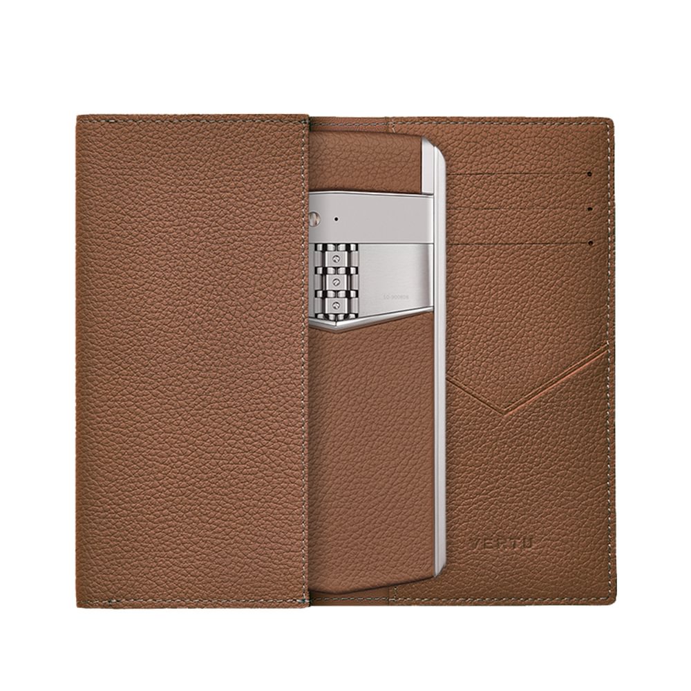 VERTU ASTER P WALLET CALF CASE PHONE BAG