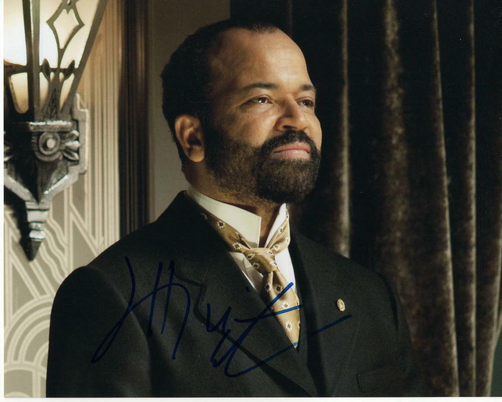 JEFFREY WRIGHT SIGNED AUTOGRAPH 8X10 Photo Poster painting - BOARDWALK EMPIRE, THE HUNGER GAMES