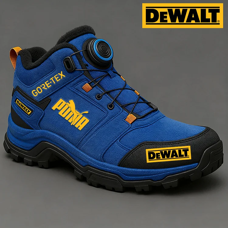PUMA x DEWALT Gore-Tex 2025 egy&uuml;ttműk&ouml;d&eacute;s &ndash; V&iacute;z&aacute;ll&oacute; &eacute;s meleg munkacipők &ndash; &Uacute;j &ndash; Korl&aacute;tozott ideig &eacute;rv&eacute;nyes aj&aacute;nlat!
