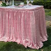Shimmers Party Catering Table Cover 4/6/8/9/14ft Event Table Cloth 