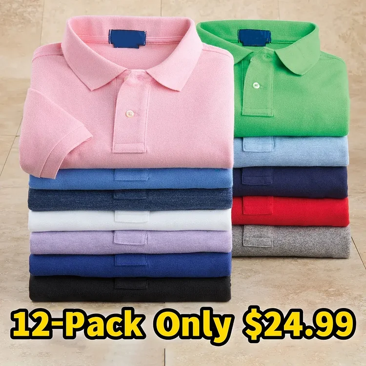 🎉12 Shirts Of Different Colors (both men and women)