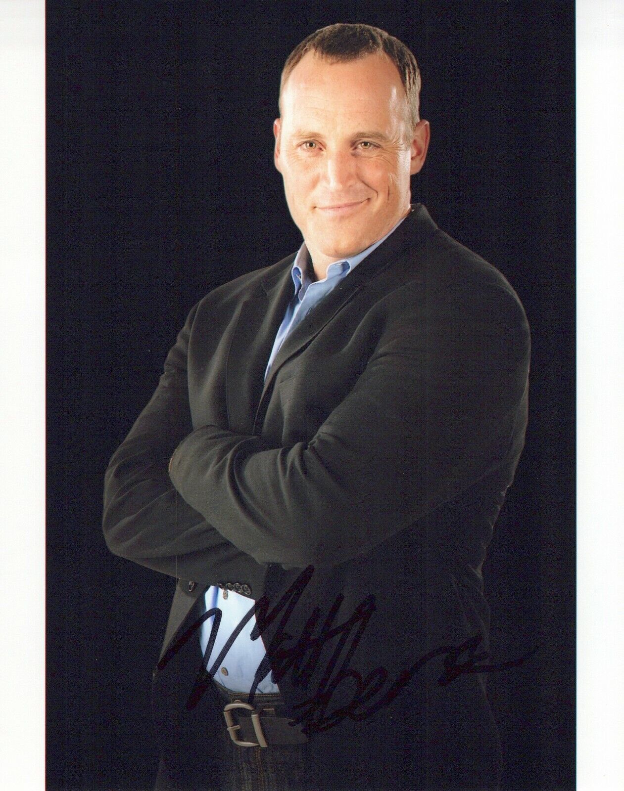 Matt Iseman head shot autographed Photo Poster painting signed 8x10 #6