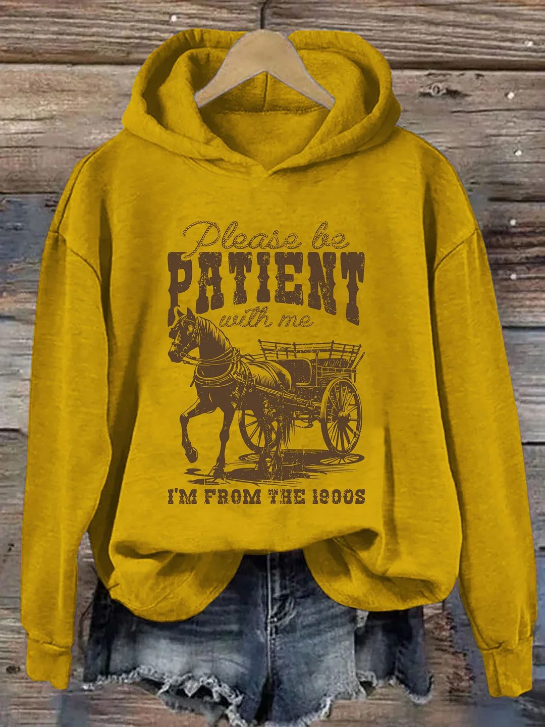 Please Be Patient with Me Hoodie