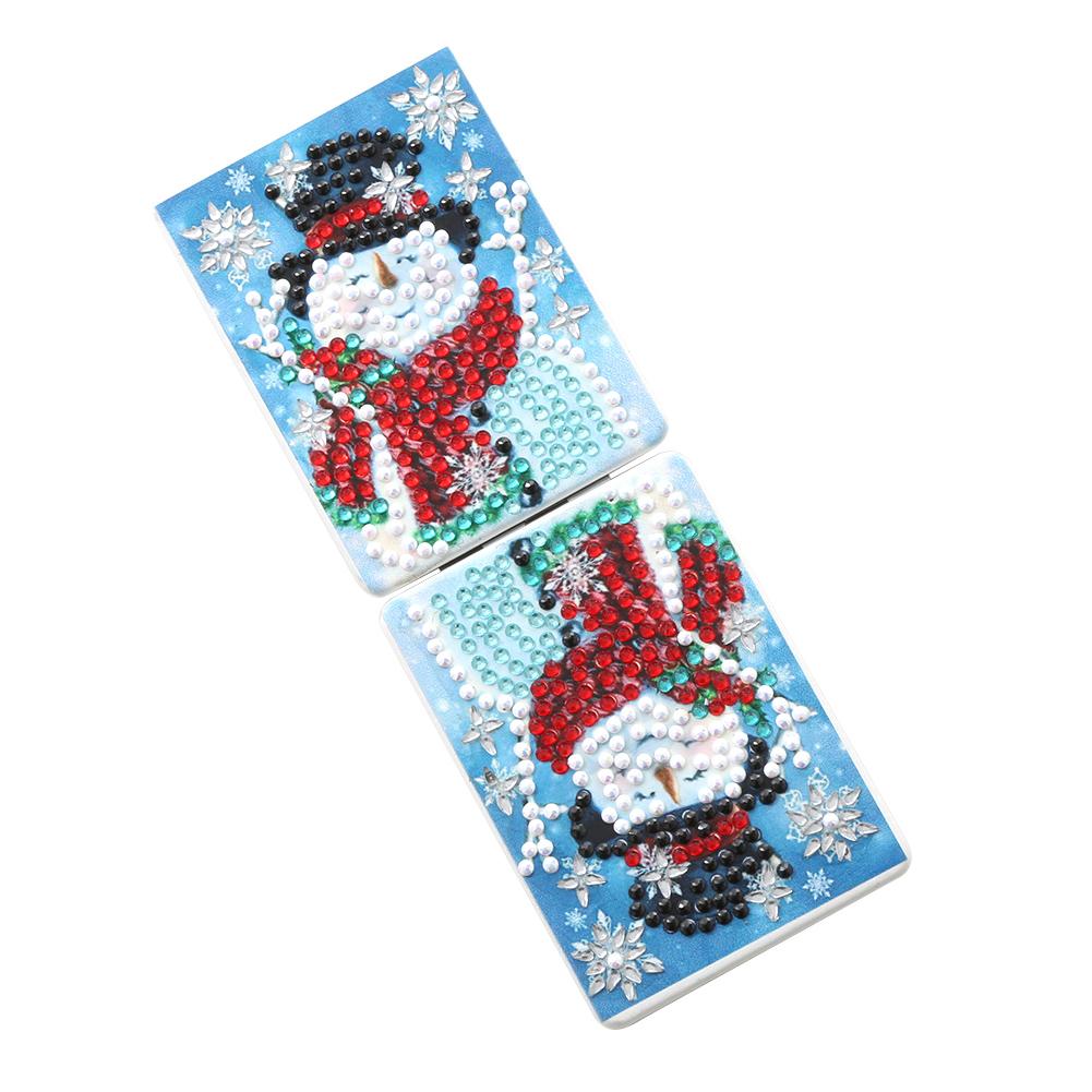 

Snowman-Creative Diamond Mini Mirror, 501 Original