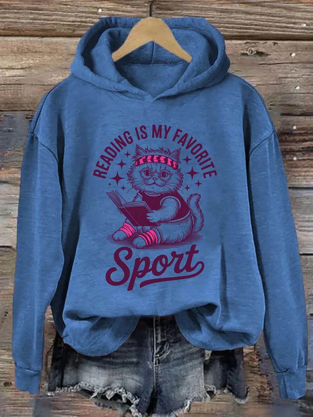 Reading Is My Favorite Sport Hoodie