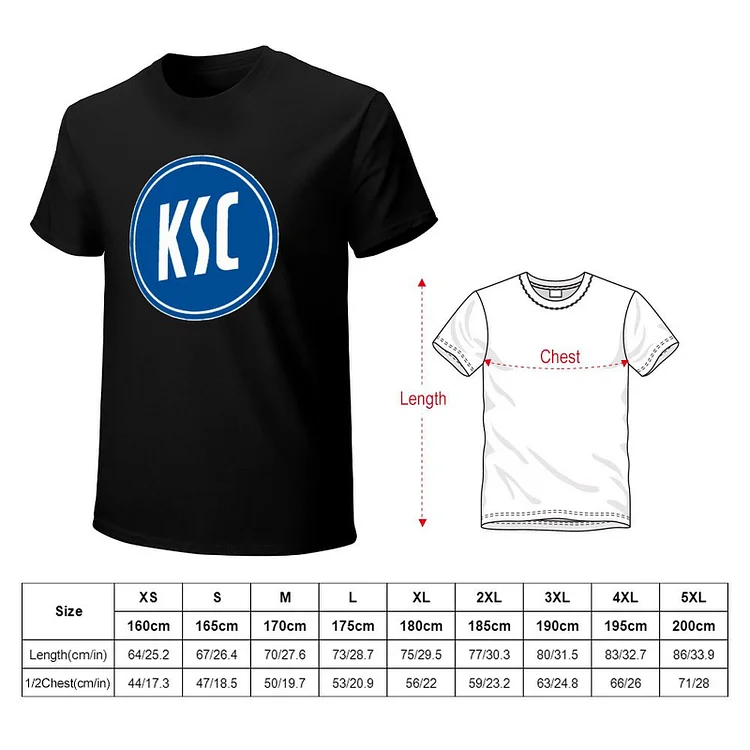 Karlsruher SC Core Stretch Slim Cneck Gildan Tee T-Shirt Herren