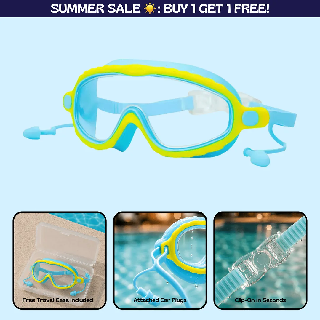 TibaToes&trade; Clip-On Swim Goggles
