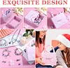 150 Pieces Ranekie Children's DIY crystal bracelet gift box
