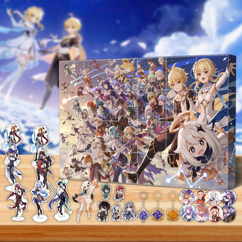 2023 Genshin Impact Advent Calendar The One With 24 Little Doors