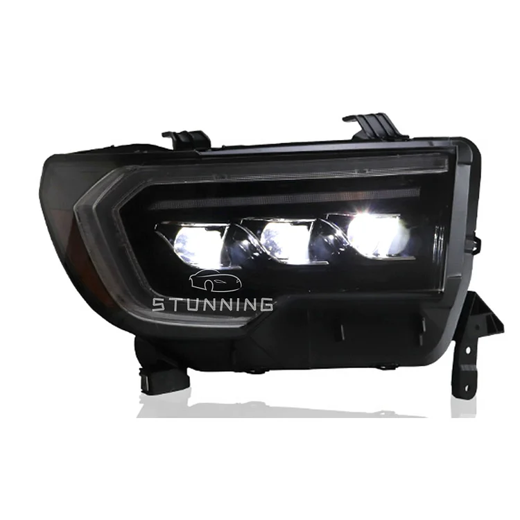 Upgrade Sequential DRL Car front full led Head Lamp head light assembly for toyota sequoia tundra 2007-2013 headlight headlamp ITN Auto