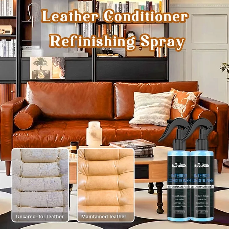 🔥 Leather Conditioner Refinishing Spray & Cleaner