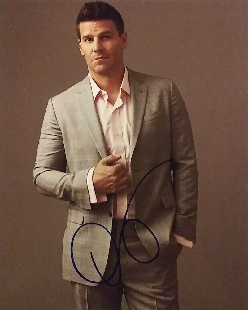 David Boreanaz signed 8x10