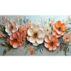Fleurs et paysages-perceuse ronde peinture diamant-70*40cm (grande taille)