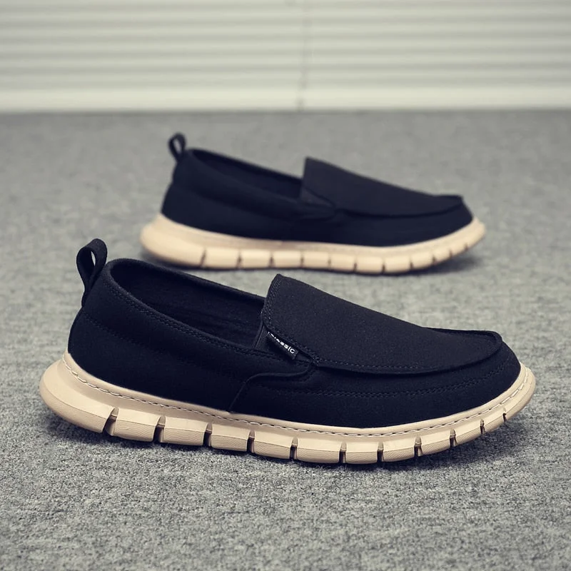 Fashion Trend Men Low Shoes Light Soft Comfort Breathable Male Footwear Slip-on Wear-resisting Zapatos De Hombre Outside Casual