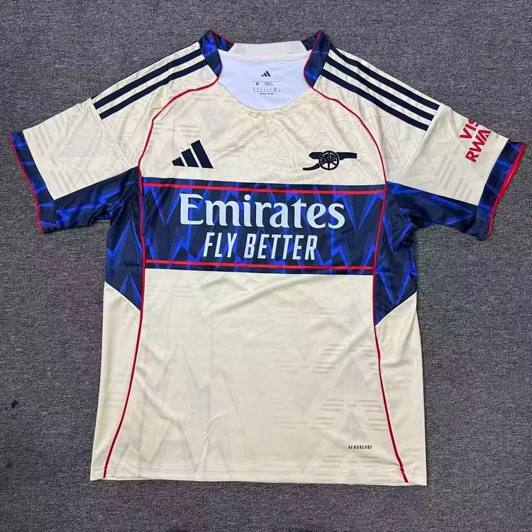 2026-27 Arsenal Training Kit - Beige Jersey (Fan Version)