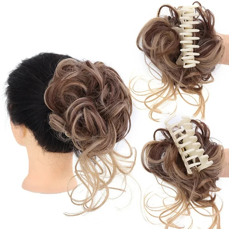 Claw Clip Curly Synthetic Hair 