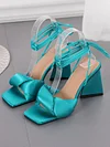 Fish Mouth Straightened High Heel Sandals