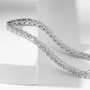 14K Gold 6 ct tw Round Cut Lab Diamond 4 Prong Basket Tennis Bracelet