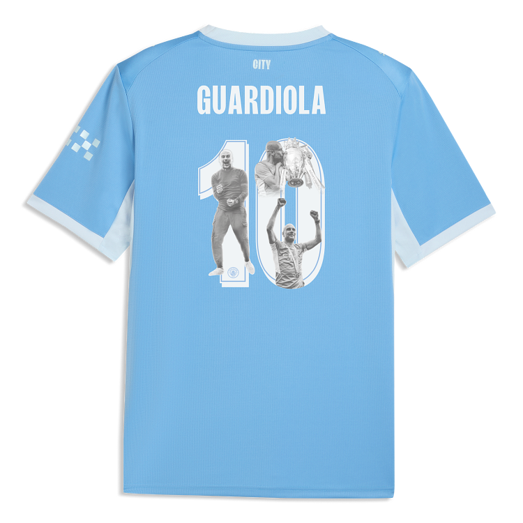 【S~5XL】Manchester City 26/27 Home Football Jersey【Guardiola #10 &ndash; Special Print】1:1 Thai Quality