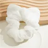 8PCS Cute Cat Ears Lint Hair Band Scrunchies