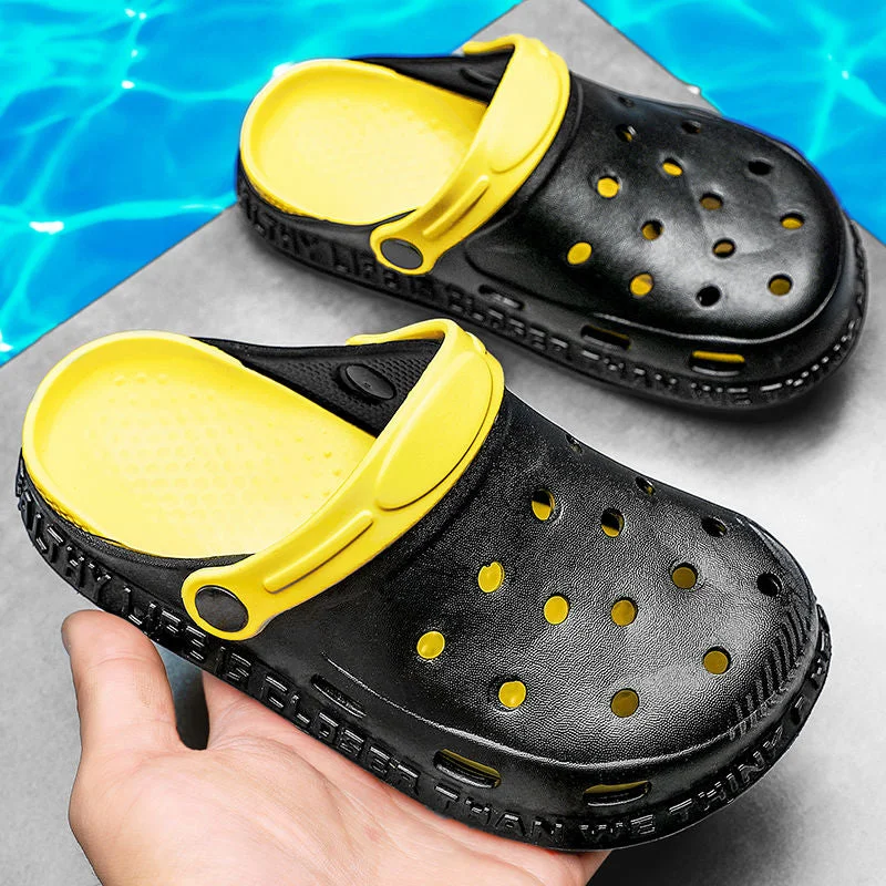 Unisex child summer  clogs boys slip on PVC toddler  sandals slides children garden shoes