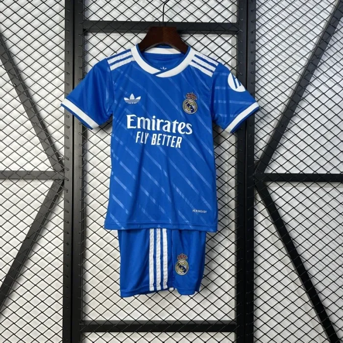 Kids Real Madrid 25/26 Third Football Jersey