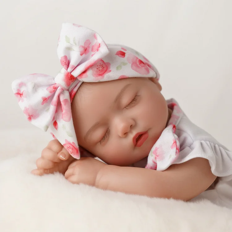 Babeside Sleeping Reborn baby Suzy 17'' Little Infant Girl Healing of the Heart