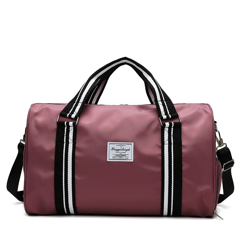 Women's Yoga Fitness Bag Dry Wet Separation Shoe Position Training Bag Customizable Logo Short Trip