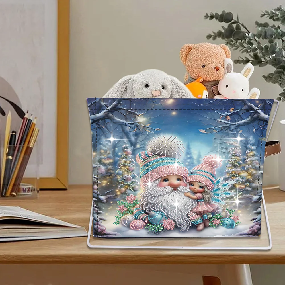 DIY Santa Claus Special Shape Diamond Painting Storage Rack for Adults Kids