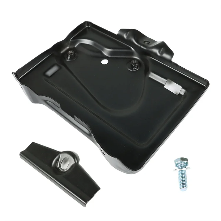 Silscvtt Battery Tray 3pc Kit Holddown Clamp Bolt Replacement for 1968-1974 Chevy II Nova