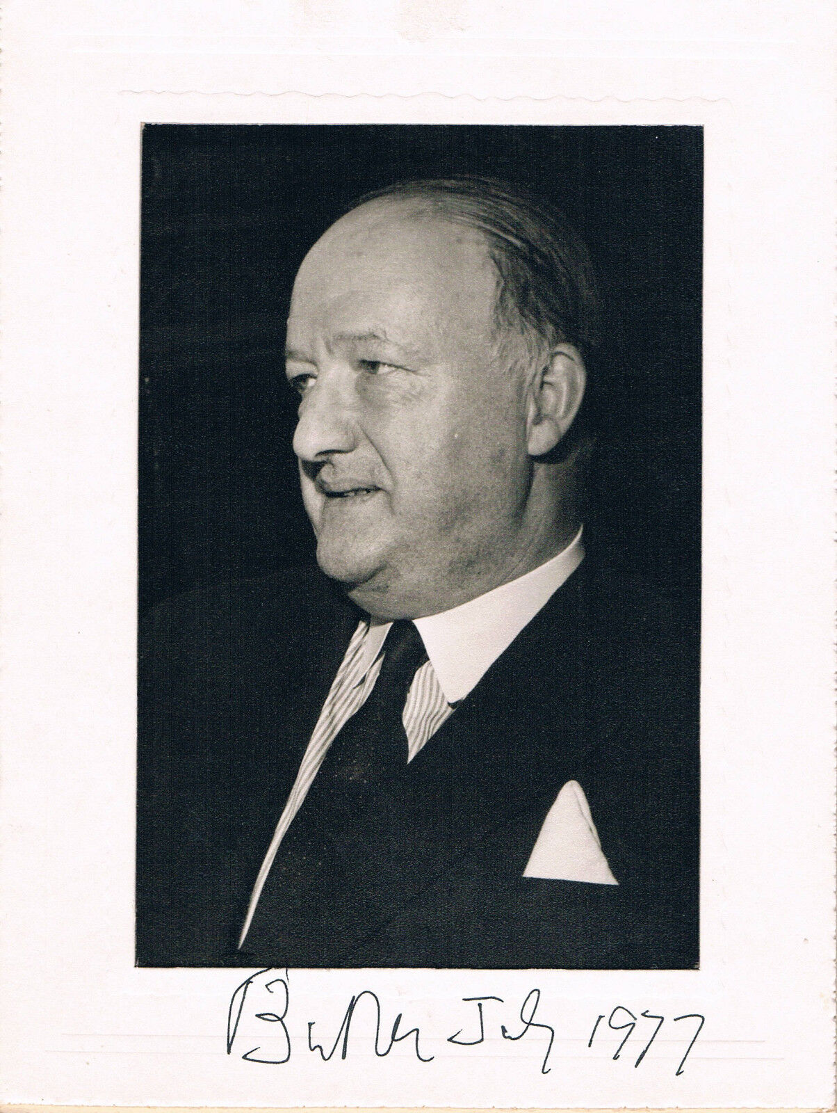 United Kingdom Foreign Sec. Rab Butler 1902-82 autograph signed Photo Poster painting 5x7