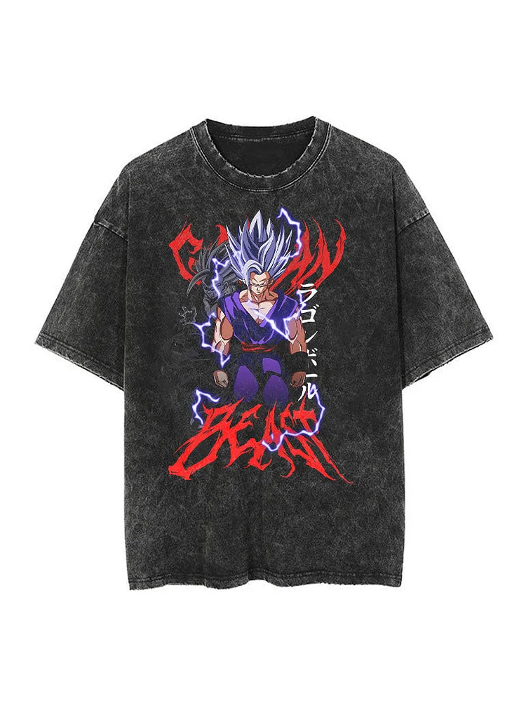 Gohan BeastMode Vintage Tee